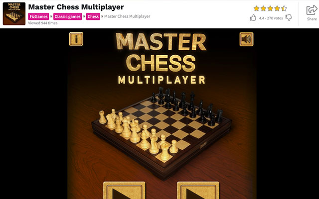 Chess free game online chrome谷歌浏览器插件_扩展第1张截图