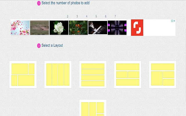 Online Photo Collage Maker chrome谷歌浏览器插件_扩展第1张截图