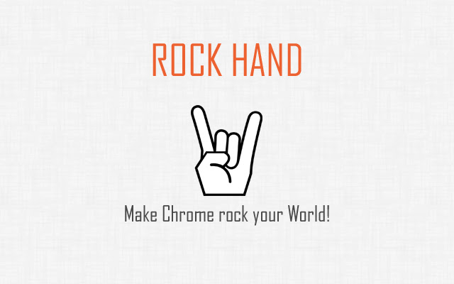 Rock Hand chrome谷歌浏览器插件_扩展第1张截图