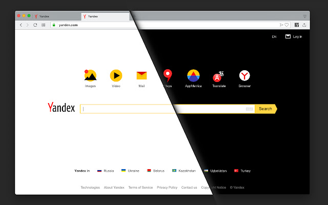 Dark Theme for Yandex™ chrome谷歌浏览器插件_扩展第1张截图