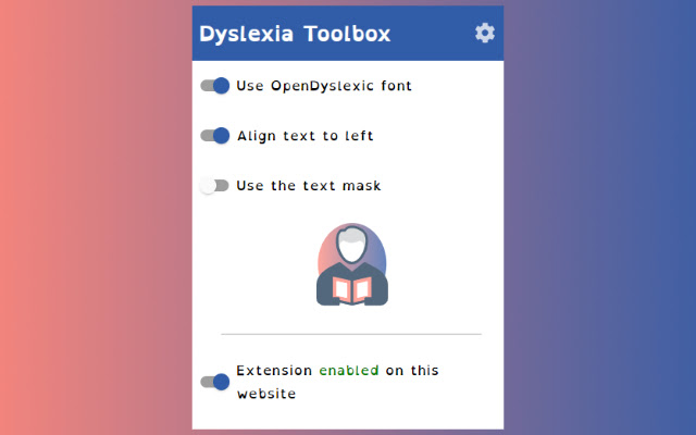 Dyslexia Toolbox chrome谷歌浏览器插件_扩展第1张截图