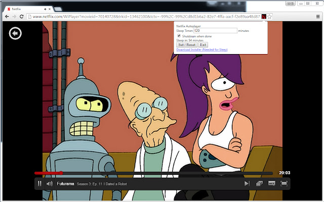 Netflix Autoplayer - With System Sleep Timer chrome谷歌浏览器插件_扩展第1张截图