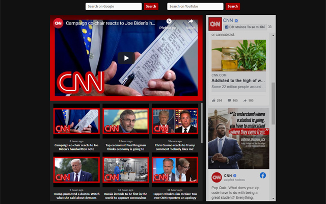 CNN New Tab chrome谷歌浏览器插件_扩展第1张截图