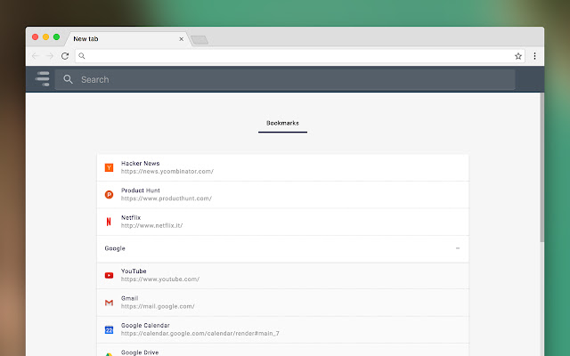 Quink - Your quick bookmark new tab chrome谷歌浏览器插件_扩展第1张截图
