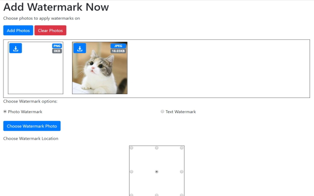 Add Watermark to Photos in Google Chrome™ chrome谷歌浏览器插件_扩展第1张截图