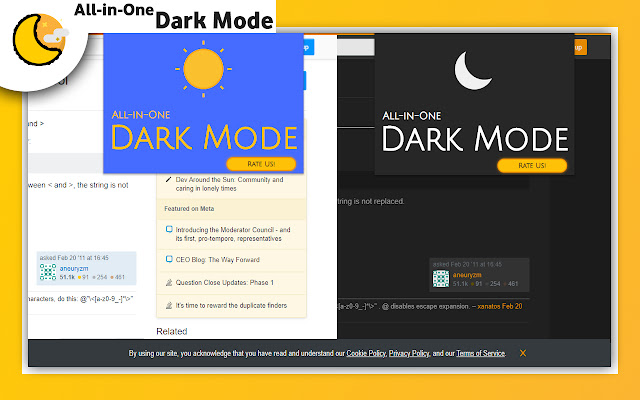 All-in-One Dark Mode chrome谷歌浏览器插件_扩展第5张截图