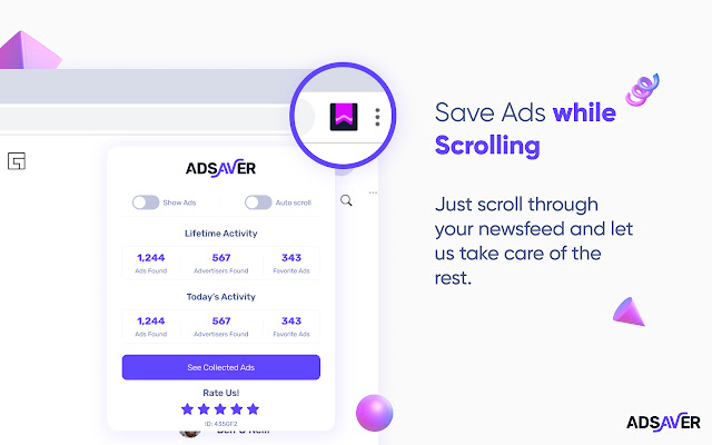 AdSaver chrome谷歌浏览器插件_扩展第1张截图