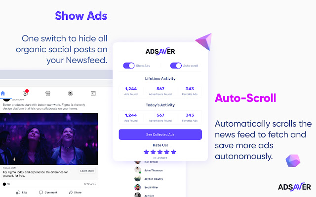 AdSaver chrome谷歌浏览器插件_扩展第2张截图