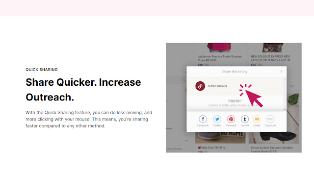 Closet Kit: #1 Poshmark Sharing Tool chrome谷歌浏览器插件_扩展第5张截图