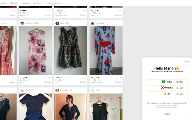 Vintiemate chrome谷歌浏览器插件_扩展第1张截图