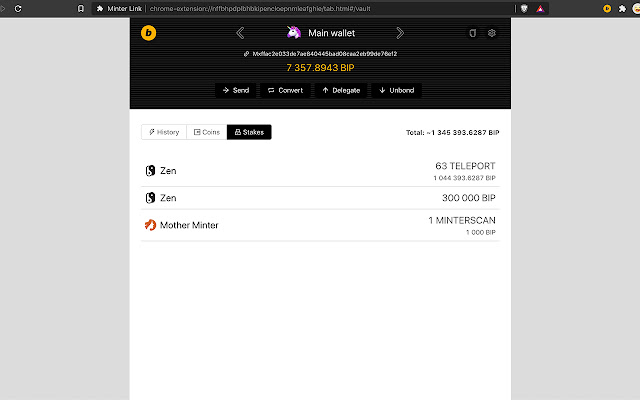 Minter Link chrome谷歌浏览器插件_扩展第4张截图