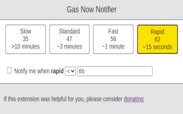 Gas Now Notifier chrome谷歌浏览器插件_扩展第1张截图