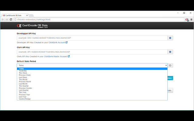 CashEncode CB Stats chrome谷歌浏览器插件_扩展第2张截图