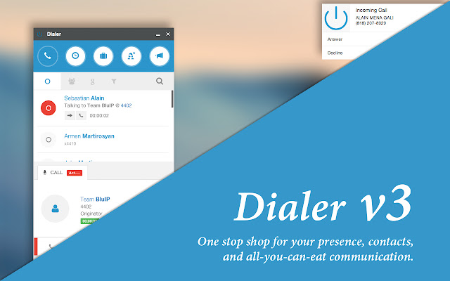 Dialer for Google Chrome™ - Broadsoft chrome谷歌浏览器插件_扩展第1张截图