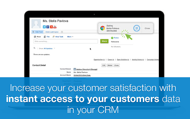 Click to Call CTI for CRM chrome谷歌浏览器插件_扩展第4张截图