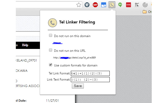 Tel Linker chrome谷歌浏览器插件_扩展第3张截图