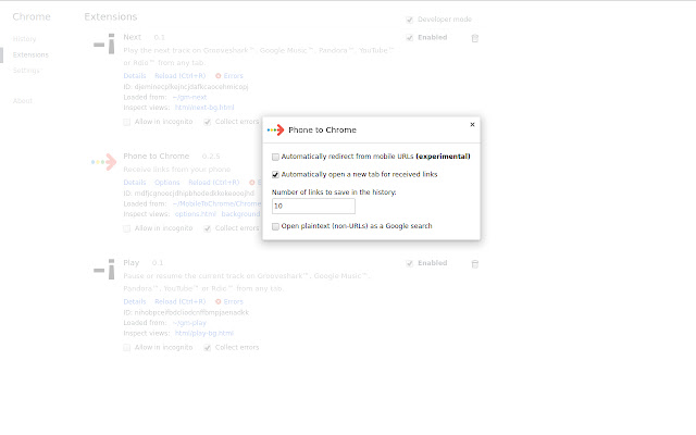 Phone to Chrome chrome谷歌浏览器插件_扩展第2张截图
