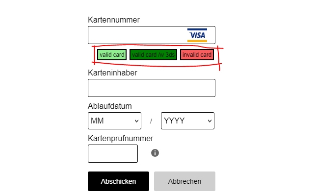 Test CreditCards for PostFinance FlexCheckout chrome谷歌浏览器插件_扩展第1张截图