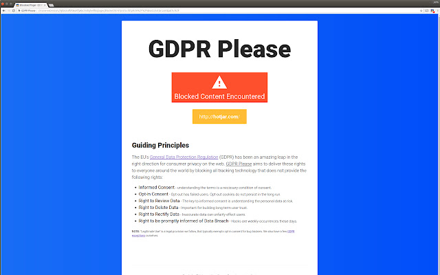 GDPR Please chrome谷歌浏览器插件_扩展第1张截图