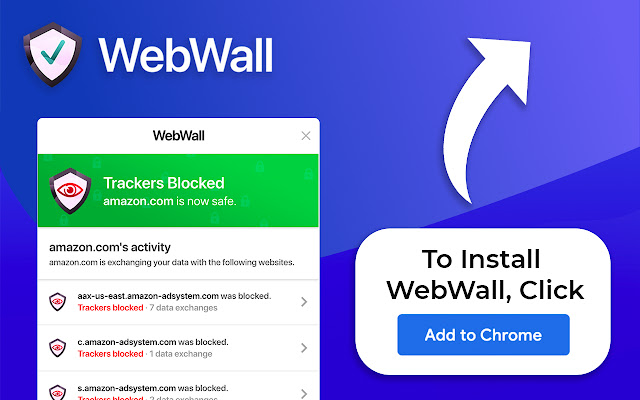 WebWall - Internet Security & Privacy Safety chrome谷歌浏览器插件_扩展第3张截图