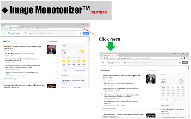 Image Monotonizer chrome谷歌浏览器插件_扩展第1张截图