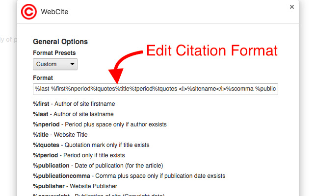 WebCite chrome谷歌浏览器插件_扩展第3张截图
