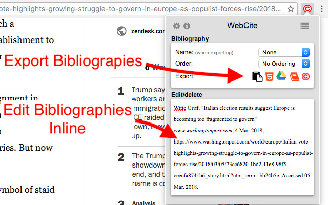 WebCite chrome谷歌浏览器插件_扩展第5张截图