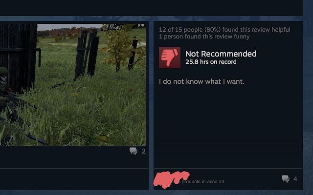 Steam Users Don't Know What They Want chrome谷歌浏览器插件_扩展第1张截图