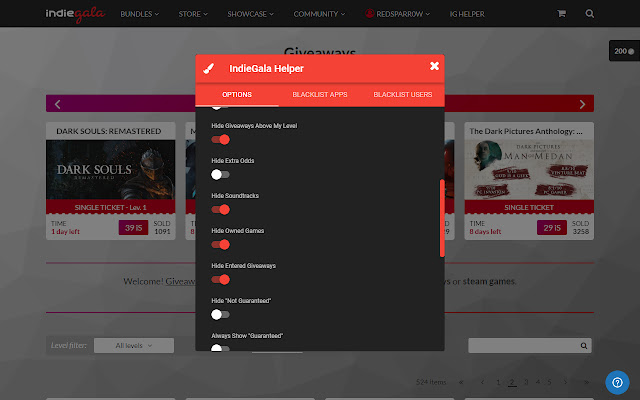 IndieGala Helper chrome谷歌浏览器插件_扩展第3张截图