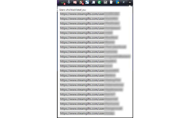 Steamgifts Blacklist Detector chrome谷歌浏览器插件_扩展第1张截图