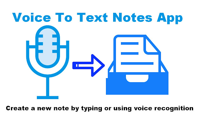 Voice To Text Notes App chrome谷歌浏览器插件_扩展第2张截图