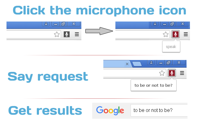 Voice Search chrome谷歌浏览器插件_扩展第2张截图