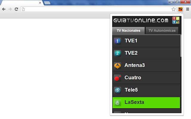 Guia TV chrome谷歌浏览器插件_扩展第1张截图