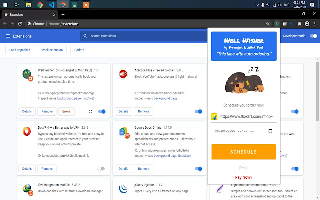 Flipkart - Schedule & Auto Order| Flash Sale chrome谷歌浏览器插件_扩展第1张截图