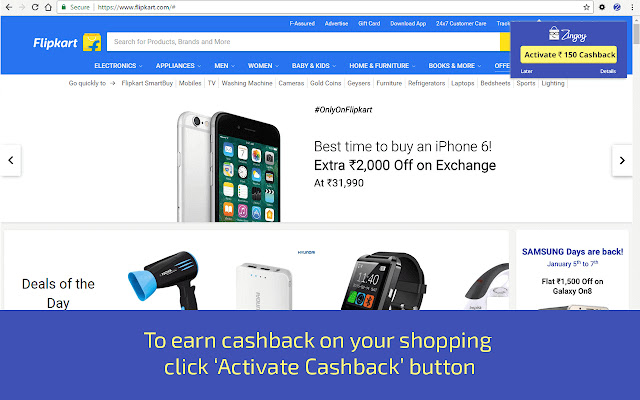 Zingoy Cashback chrome谷歌浏览器插件_扩展第3张截图