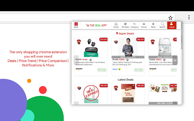THE DEAL APP chrome谷歌浏览器插件_扩展第5张截图