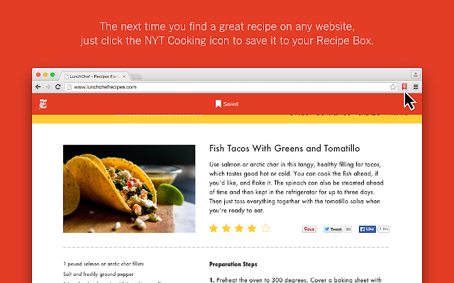 NYT Cooking chrome谷歌浏览器插件_扩展第2张截图