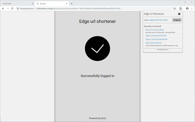 Edge URL Shortener chrome谷歌浏览器插件_扩展第2张截图