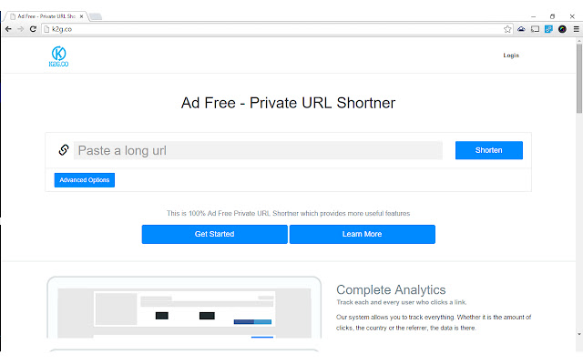 Simple URL Shortener chrome谷歌浏览器插件_扩展第1张截图