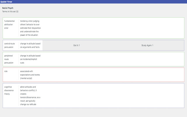 Quizlet Timer chrome谷歌浏览器插件_扩展第3张截图