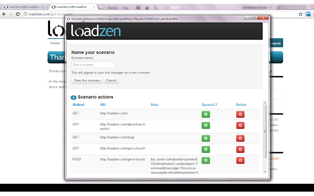 Loadzen Recorder chrome谷歌浏览器插件_扩展第1张截图