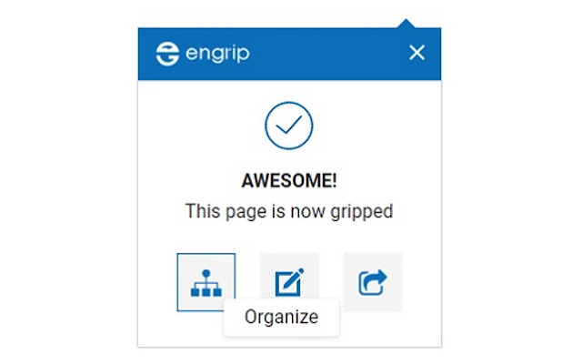 EnGrip: Track & showcase your online learning chrome谷歌浏览器插件_扩展第4张截图
