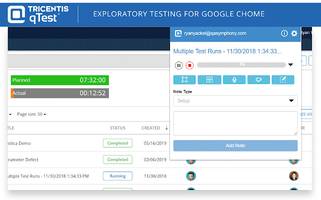 qTest Web Explorer chrome谷歌浏览器插件_扩展第1张截图