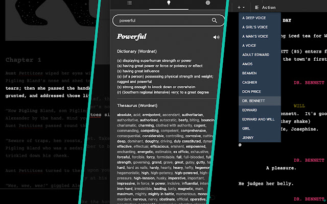 JotterPad - Markdown, Fountain Editor chrome谷歌浏览器插件_扩展第5张截图