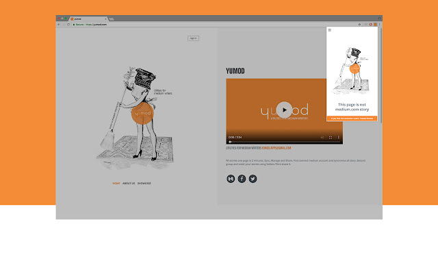 Yumod chrome谷歌浏览器插件_扩展第2张截图