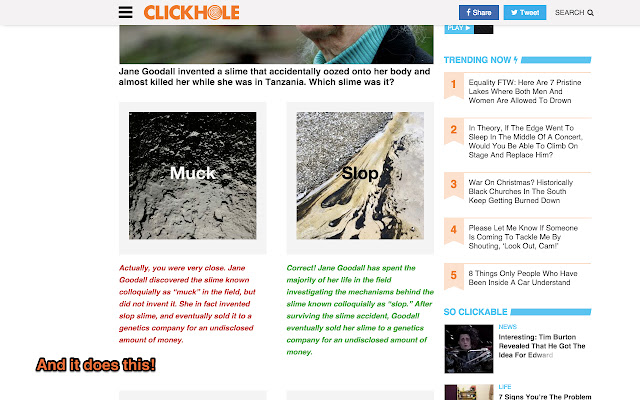 ClickHole - REVEAL ALL! chrome谷歌浏览器插件_扩展第2张截图