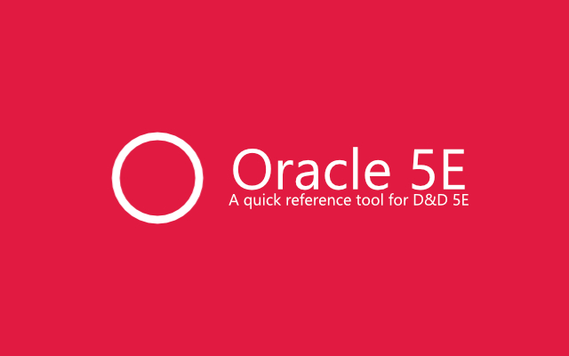 Oracle 5E chrome谷歌浏览器插件_扩展第1张截图