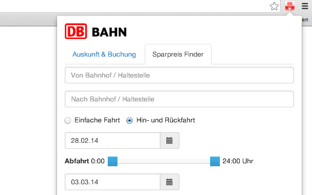 Bahn Auskunft chrome谷歌浏览器插件_扩展第2张截图