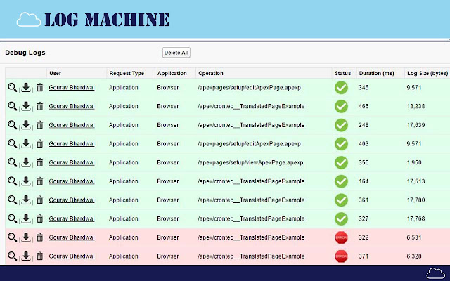 LogMachine chrome谷歌浏览器插件_扩展第2张截图