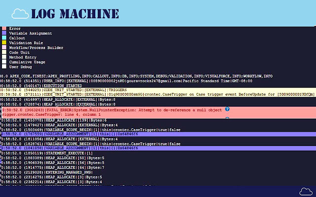 LogMachine chrome谷歌浏览器插件_扩展第3张截图